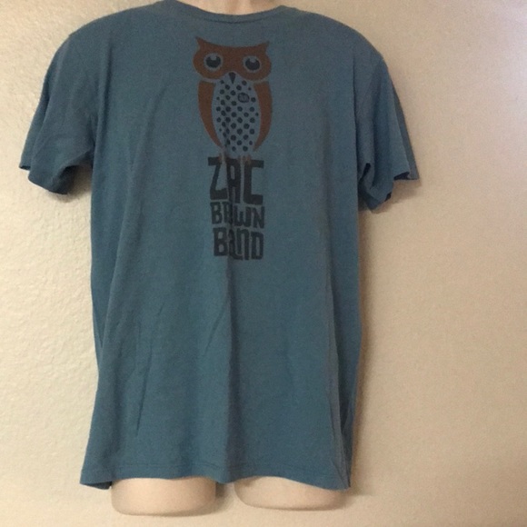 ZAC BROWN BAND Spotted Owl Concert/Band Tee - Picture 2 of 6